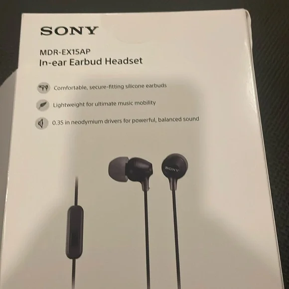 Sony Headphones Nwb New With Box Sony Mdrex5ap Headphones